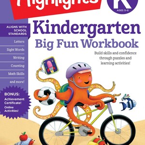 빅 펀 유치원 워크북 4-6세용 The Big Fun Kindergarten Activity Book