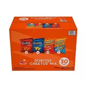 Doritos and Cheetos(도리토스 앤 치토스) 믹스 스낵 버라이어티 팩 (30개입)