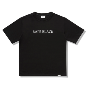 베이프  블랙 티셔츠 1H20109040