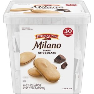 페퍼리지팜 밀라노 쿠키 다크 초콜릿 30개입
