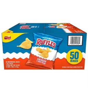 Ruffles(러플스) 체다 앤 사워크림 포테이토 칩 (50개입)