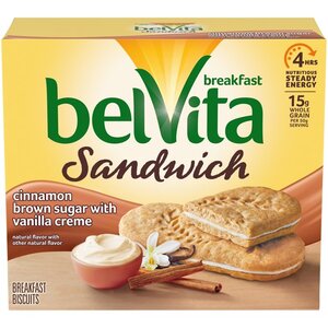 벨비타 아침식사대용 쿠키 시나몬 브라운 슈가 바닐라 크림 5개입