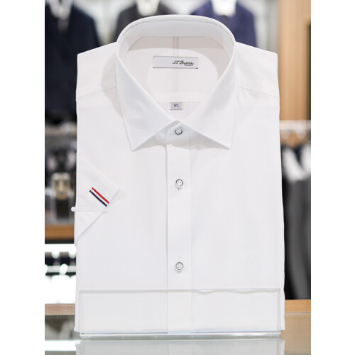 [듀퐁셔츠] 남성 슬림핏 삼색 컬러 반팔 남방 와이셔츠 (SE3MM21HS309SWH)