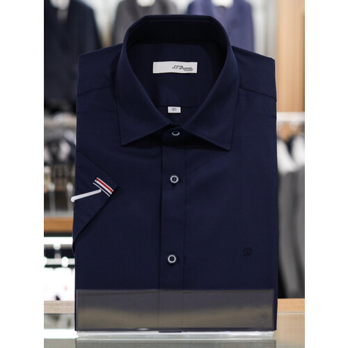 [듀퐁셔츠] 남성 슬림핏 삼색 컬러 반팔 남방 와이셔츠 (SE3MM21HS309SNY)
